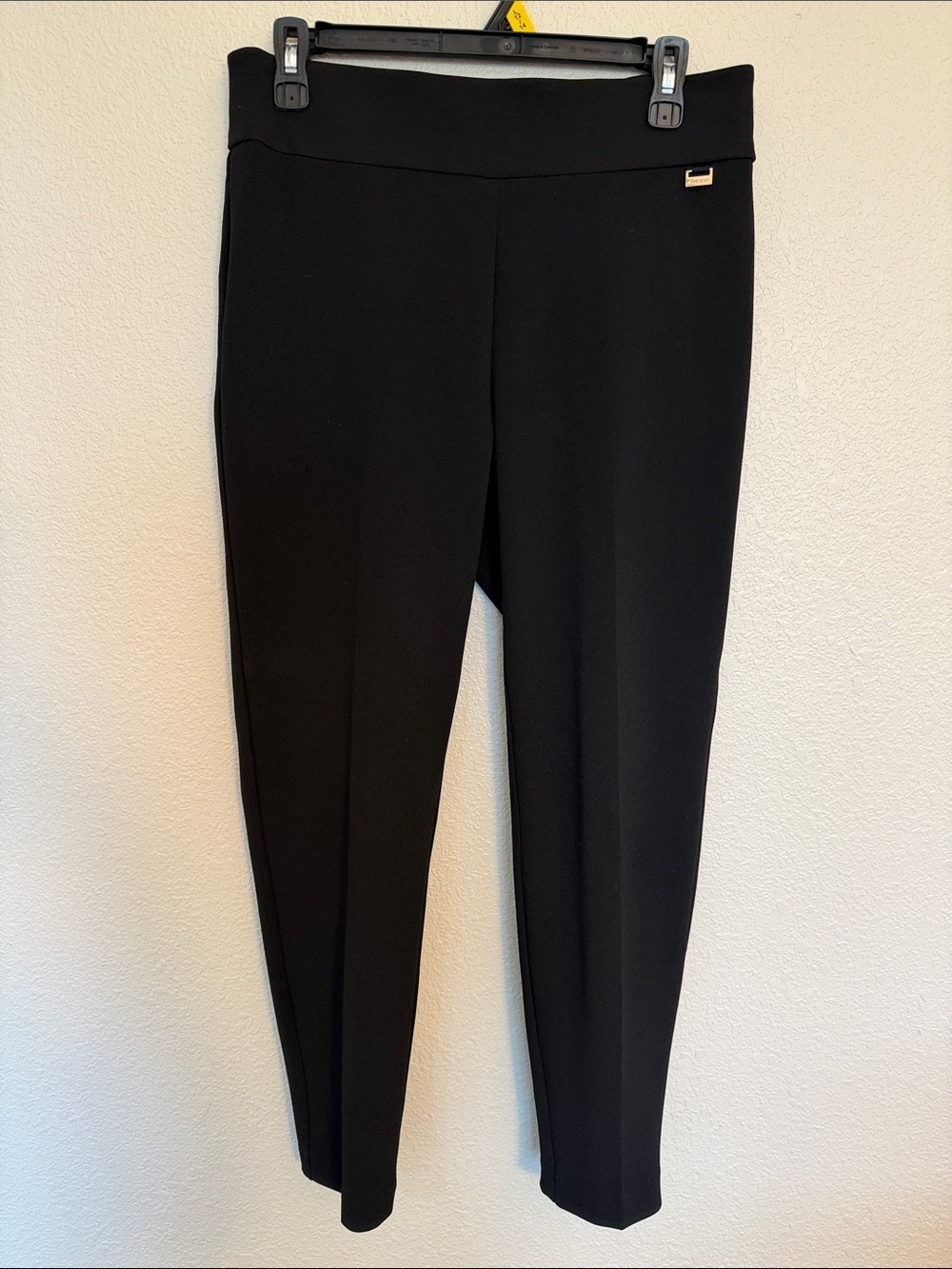 Women's Black Pull-On Ponte Leggings